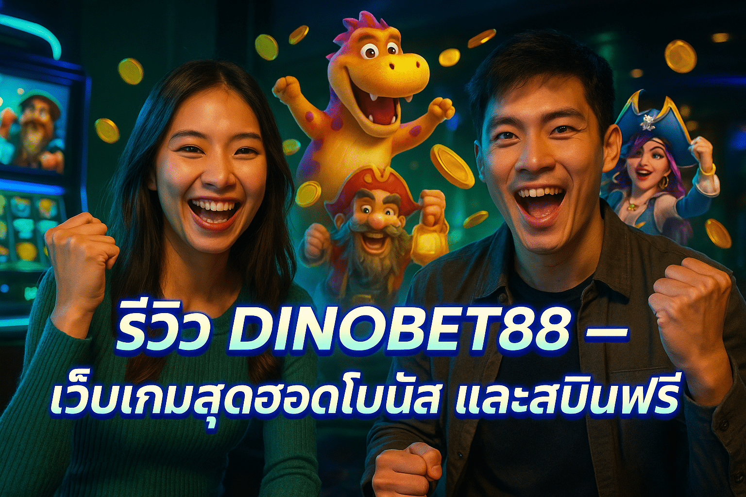 รีวิว DINOBET88 – เว็บเกมสุดฮอต โบนัส และสปินฟรี