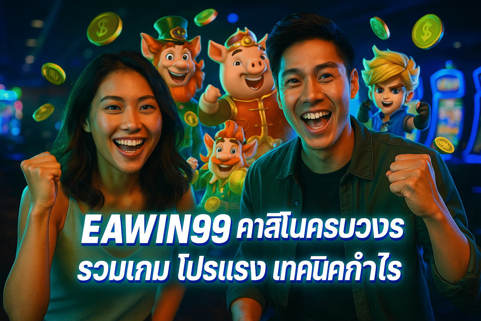 EAWIN99 คาสิโนครบวงจร – รวมเกม โปรแรง เทคนิคกำไร